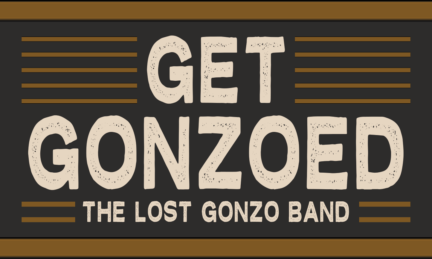 Get Gonzoed Sticker